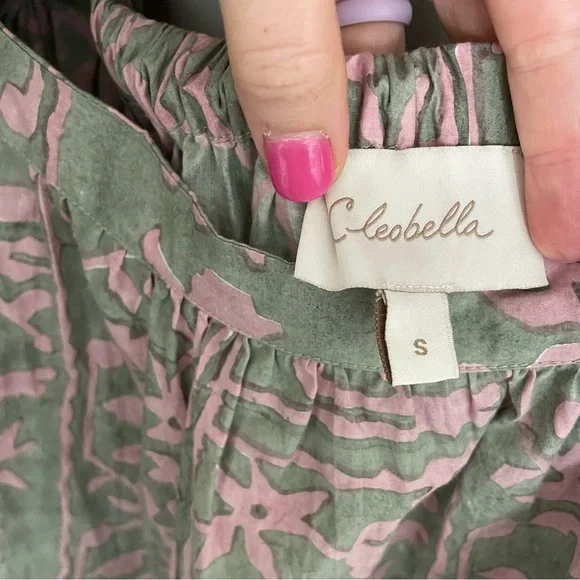 NWOT Cleobella Paola Ankle Dress in Border Print - Picture 11 of 15